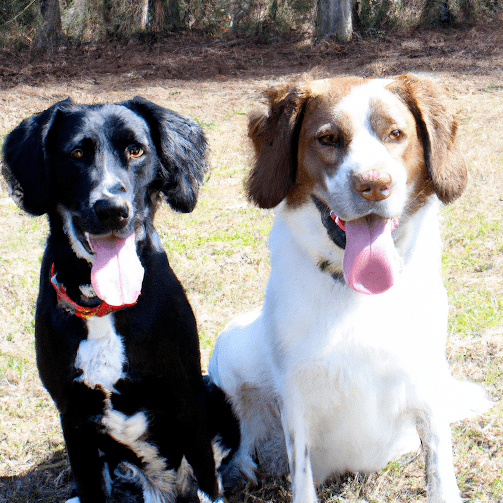 Springador (Springer Spaniel and a Labrador)